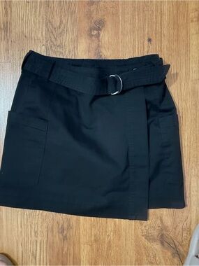 Briggs New York Black Belted Skort with D-Ring